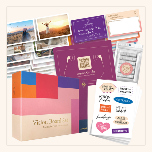 Vision Board Set  162 Karten für Achtsamkeit & Manifestation