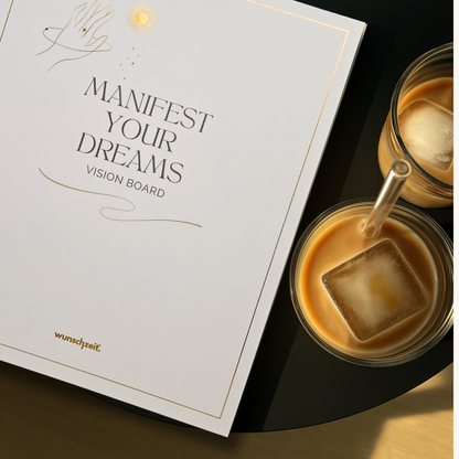 Easy Set mit 200 Bildkarten & Affirmationen und Vision Map mit 18 Slots